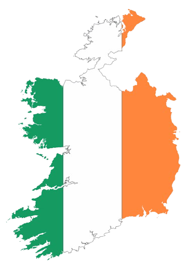Map of Ireland for international students